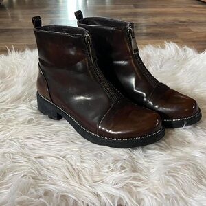 Electric Karma Women's Brown Ally Fashion Ankle boots